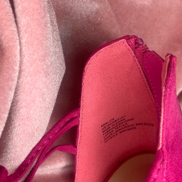 Shoe dazzle Analiza Lace Up Heeled Sandal size 10 brand new - Picture 5 of 10